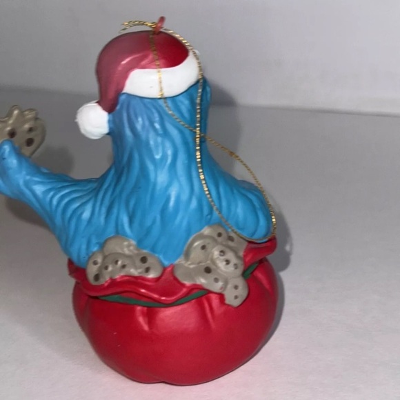 Set Of 4 Vintage Jim Henson Productions Sesame Street Ornaments Bert Ernie Oscar - Picture 9 of 10